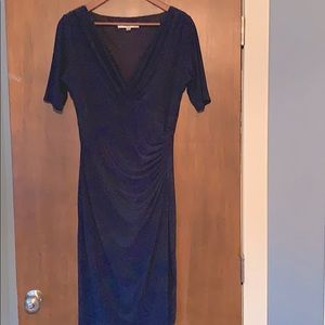 Navy cocktail dress